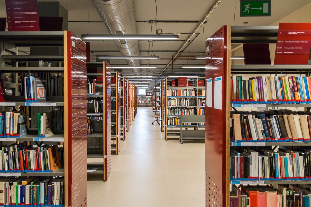 school library